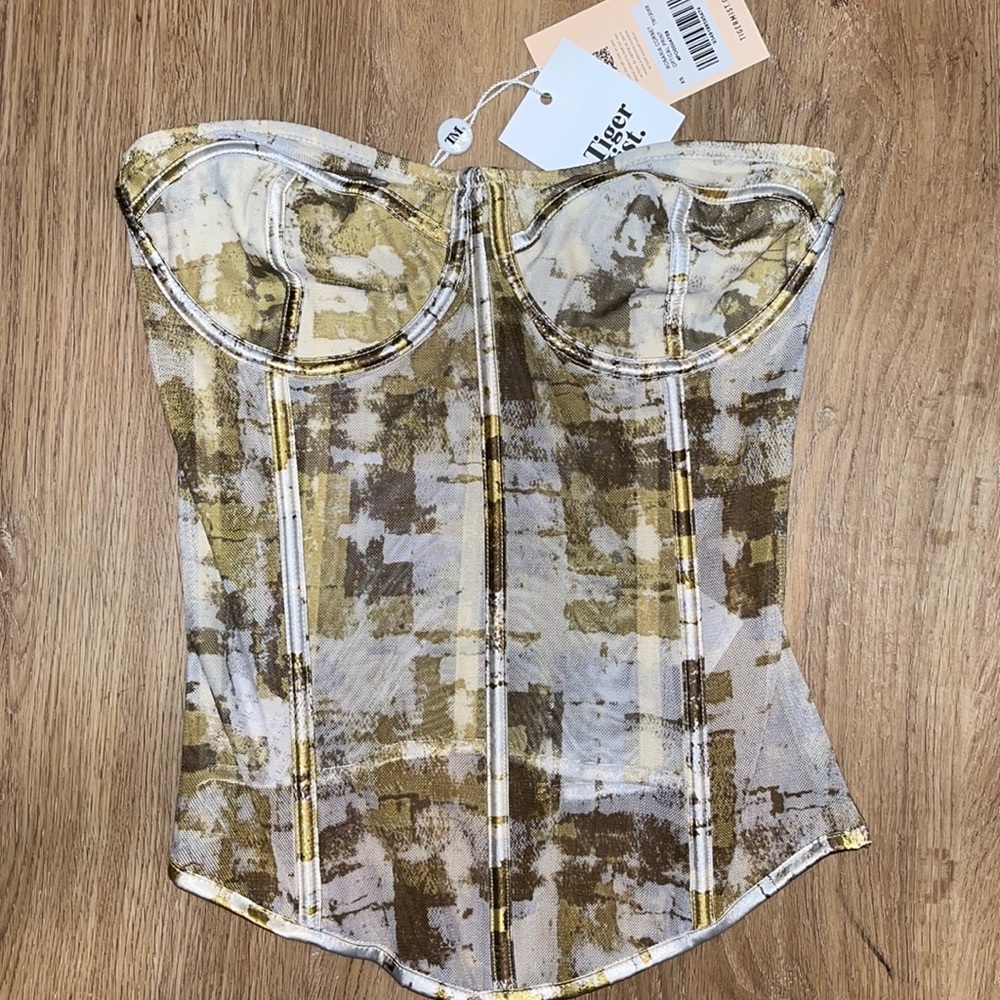 TIGER MIST CORSET XS NWT